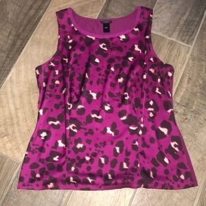 🎉🌸 HP 🌸🎉- Ann Taylor Leopard Print Blouse